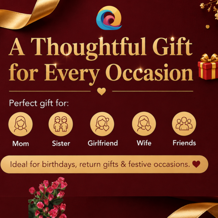 colorful satin scrunchies, presented as a thoughtful and fashionable gift choice for women on any occasion.
