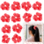 containing 12 satin scrunchies in various colors, designed for women's hair styling,ideal for women's hair accessories